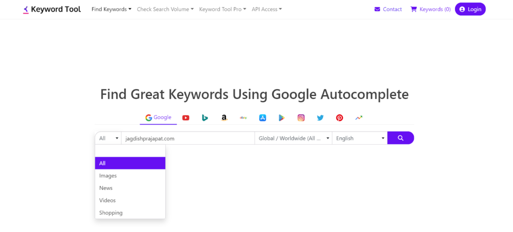 best keyword finding tool